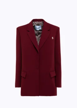 OVERSIZED BLAZER IN WOOL CADY