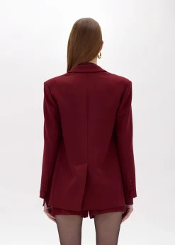 OVERSIZED BLAZER IN WOOL CADY