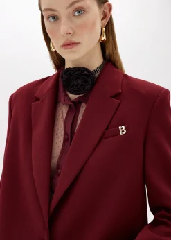OVERSIZED BLAZER IN WOOL CADY