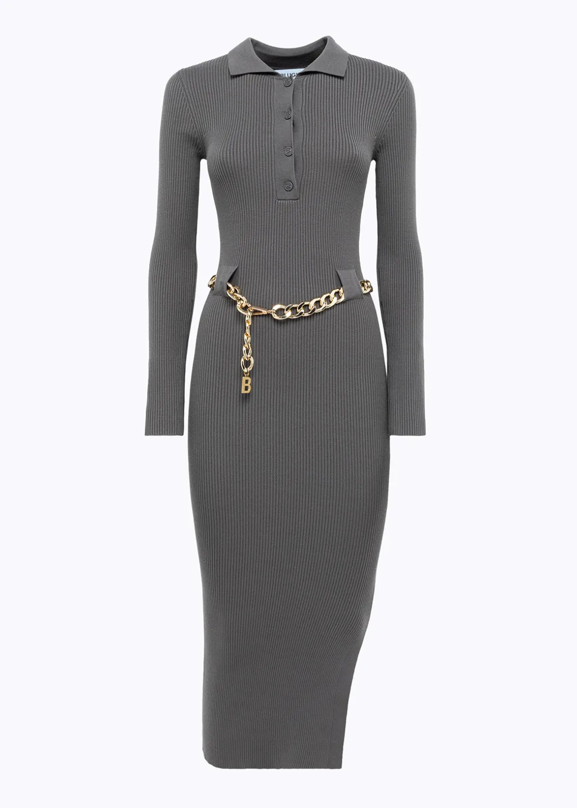 POLO MIDI DRESS WITH BELT