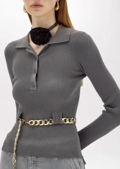 POLO SHIRT WITH BELT