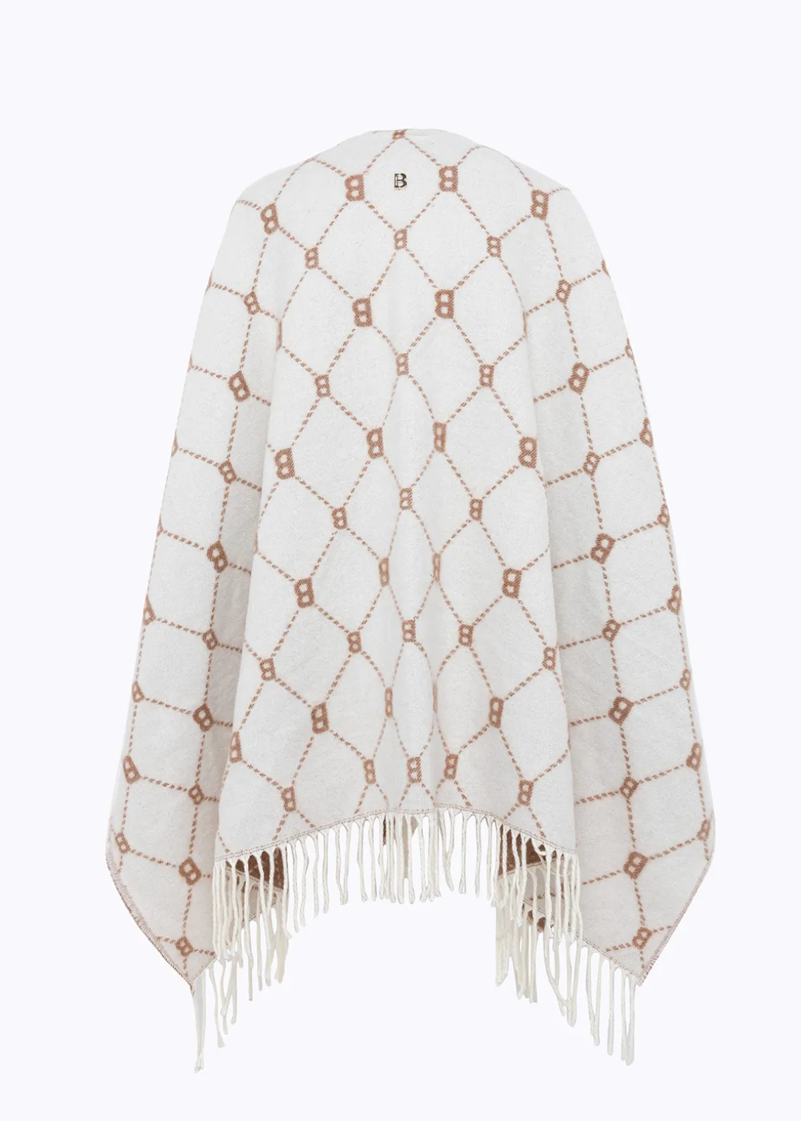 PONCHO WITH ALL-OVER LOGO
