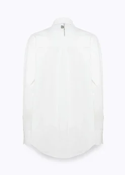 POPLIN SHIRT WITH NECKLACE