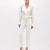 REGULAR BLOUSE IN RUFFLED SILK
