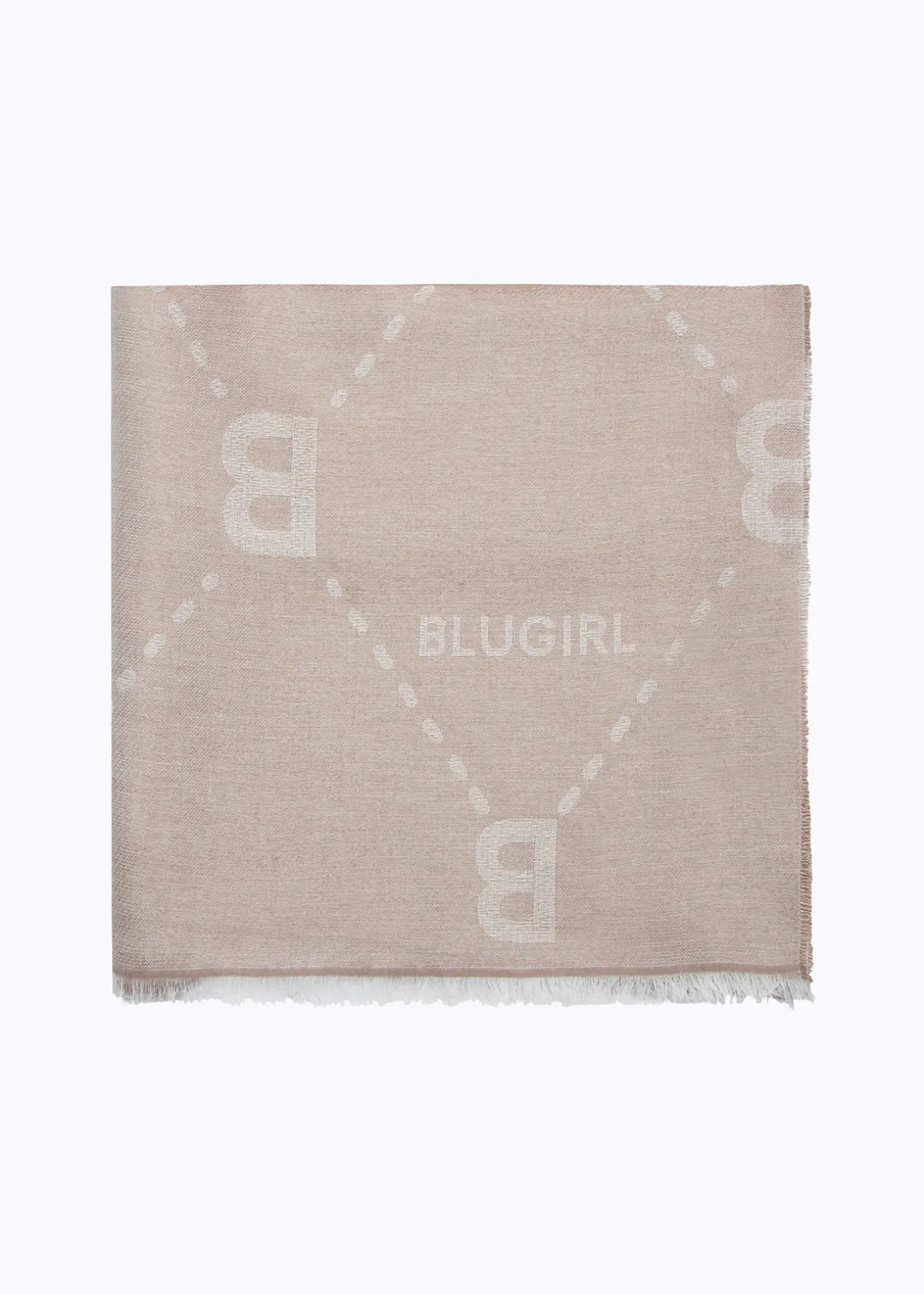 SCARF WITH ALL-OVER LOGO