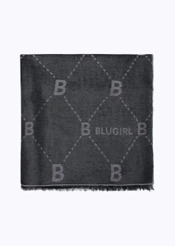 SCARF WITH ALL-OVER LOGO