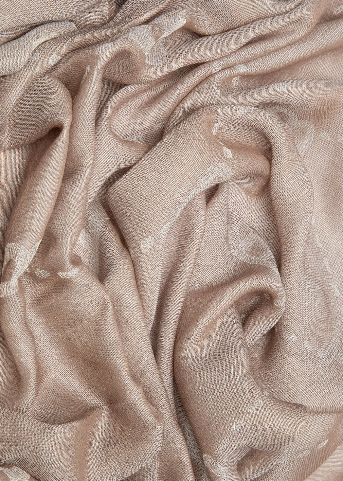 SCARF WITH ALL-OVER LOGO