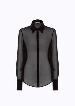 Shirt in georgette