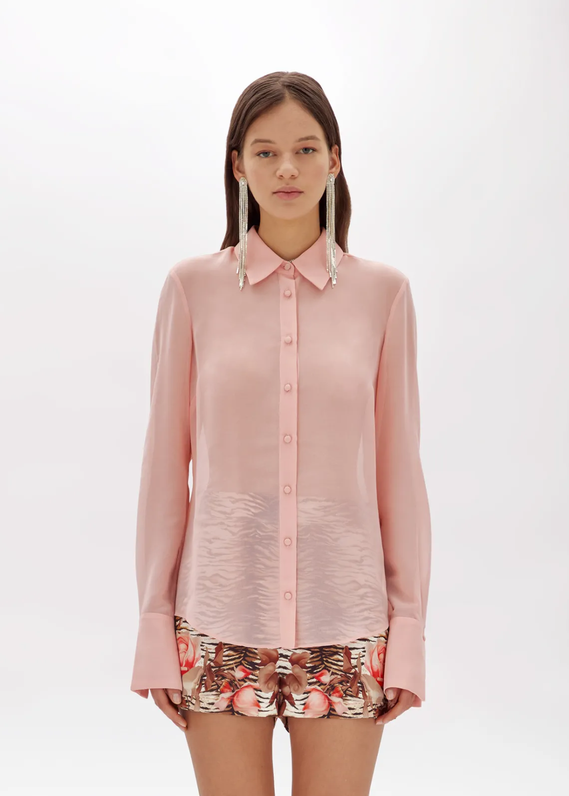 Shirt in georgette