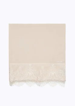 STOLE WITH LACE INSERTS