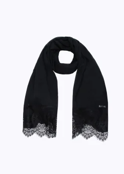 STOLE WITH LACE INSERTS