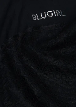 STOLE WITH LACE INSERTS