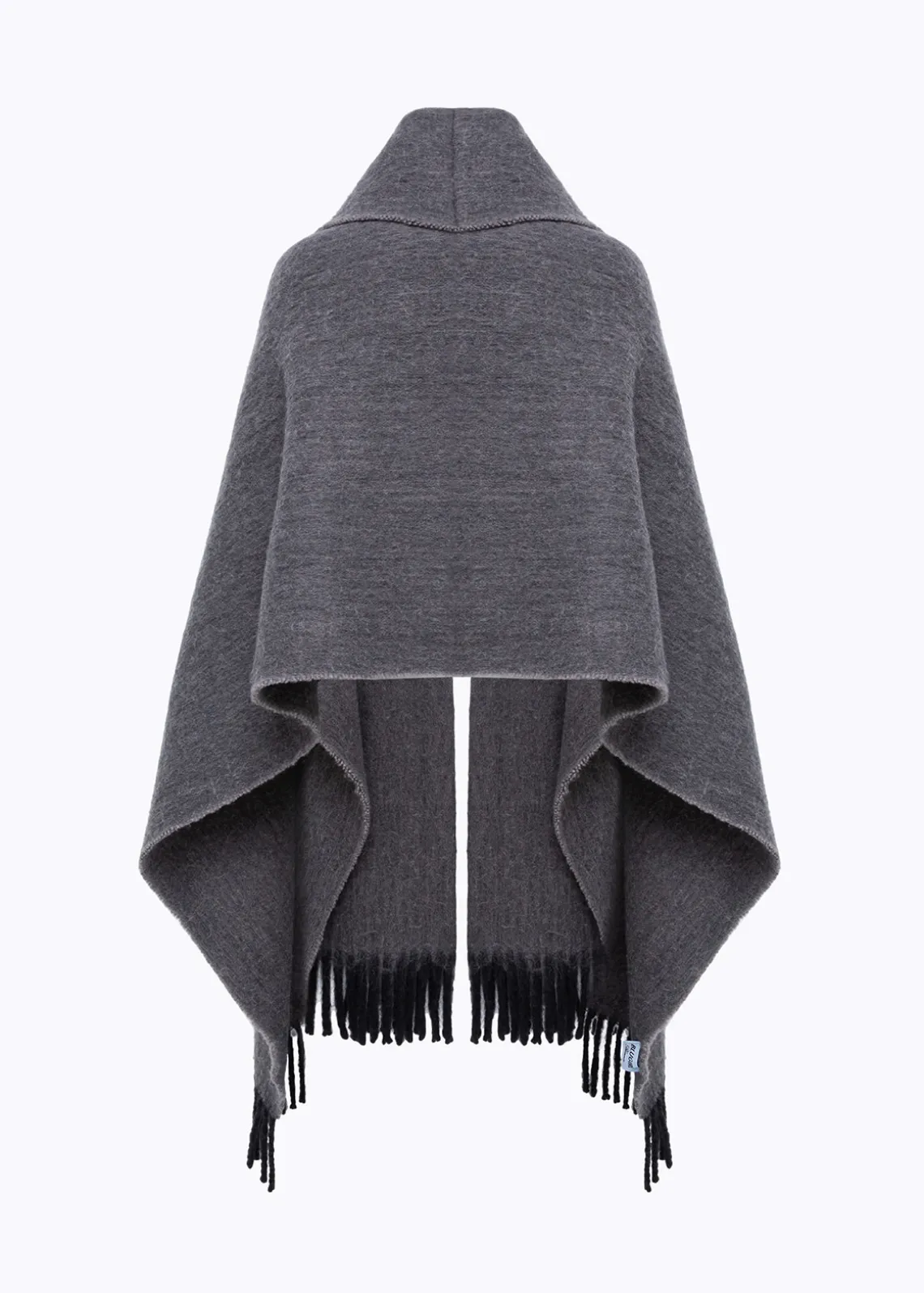 STOLE WITH LAPELS AND POCKETS