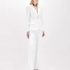 Stretch crêpe blazer jacket