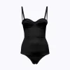 Stretch satin Bodysuit