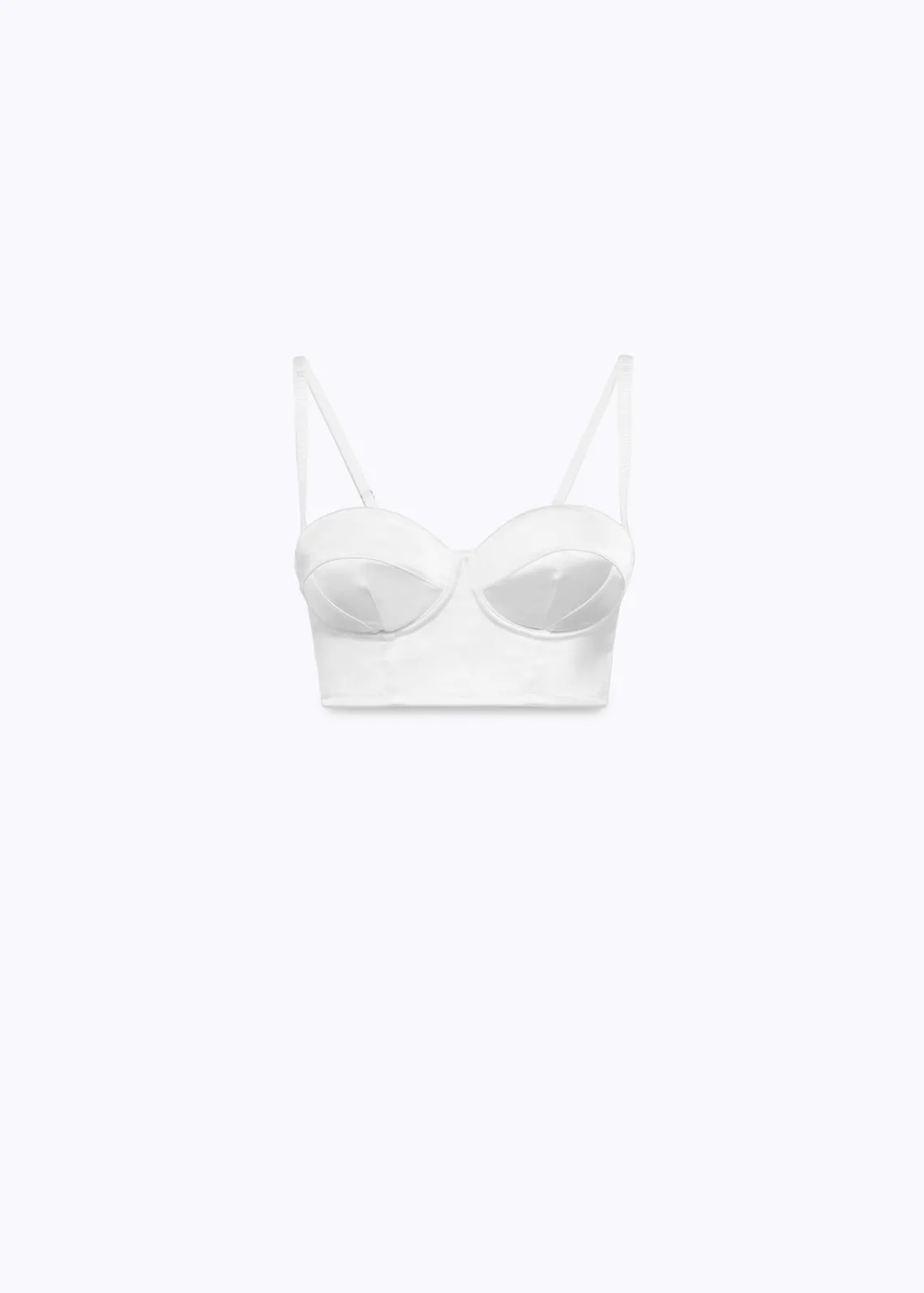 Stretch satin Bralette