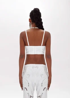Stretch satin Bralette