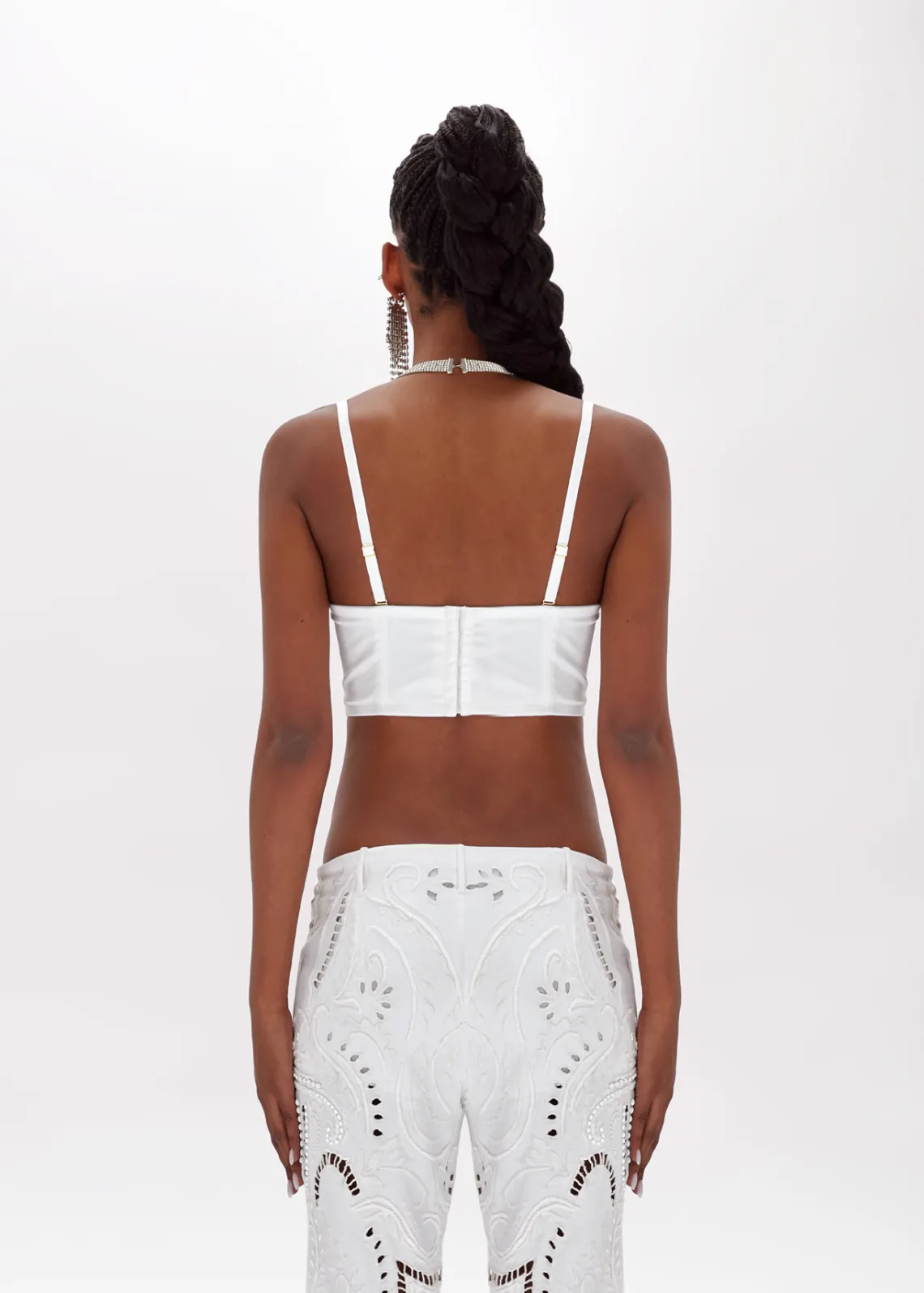Stretch satin Bralette