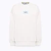 SWEATSHIRT IN STRETCH COTTON WITH LOGO