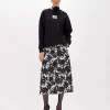 SWEATSHIRT IN STRETCH COTTON WITH LOGO