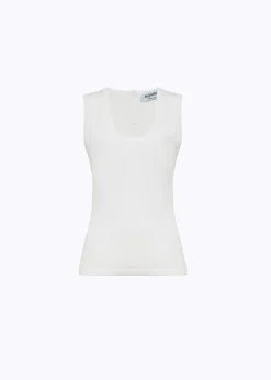 VISCOSE BLEND KNIT TOP