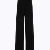 WIDE LEG PANTS IN WOOL BLEND